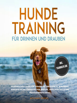 cover image of Hundetraining für drinnen und draußen